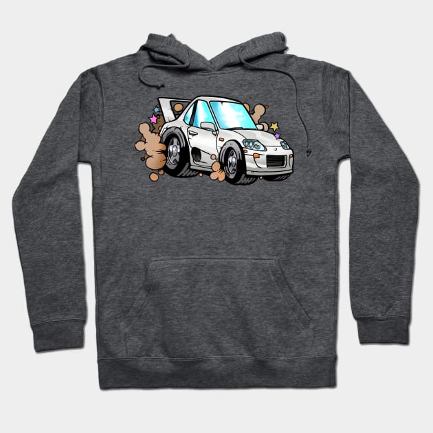 Cute Car Chibi Supra Hoodie by CreativeOpus